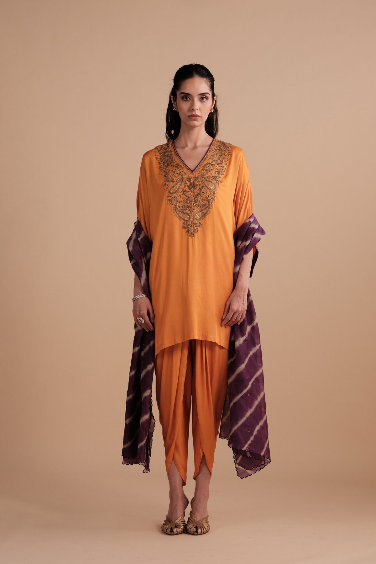 Naaz Set in Kesari